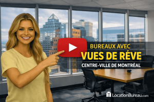 Thumbnail LocationBureau bureaux avec vues de rêve au Centre‑Ville de Montréal